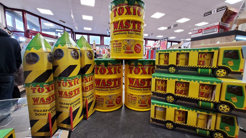 Toxic Waste sour sweets are here!