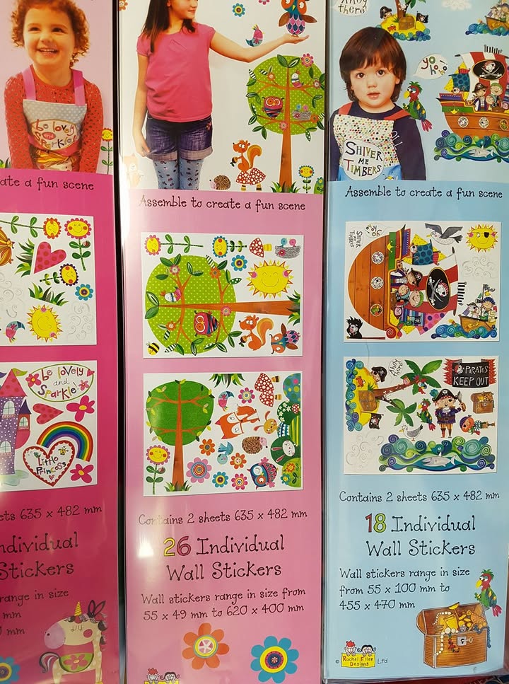 Kids Wall Art Stickers Now in Store