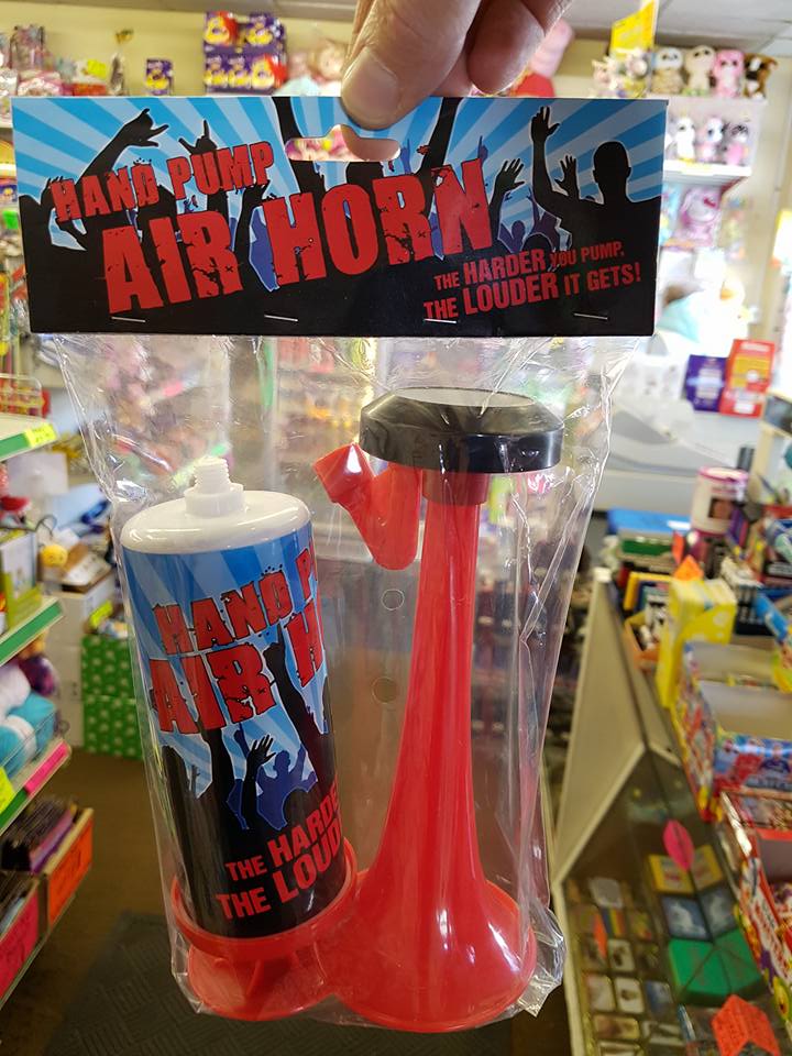 Air horns are here!