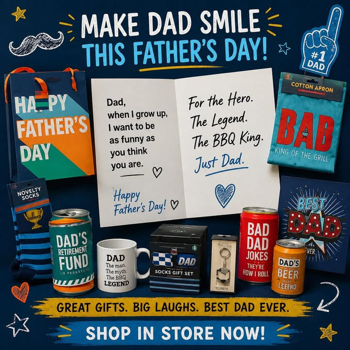 Father's Day this Sunday – we've got you covered