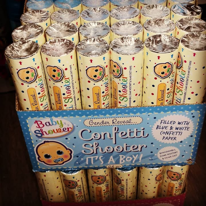Gender reveal cannons just arrived
