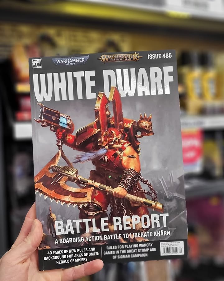 White Dwarf Issue 485 in now