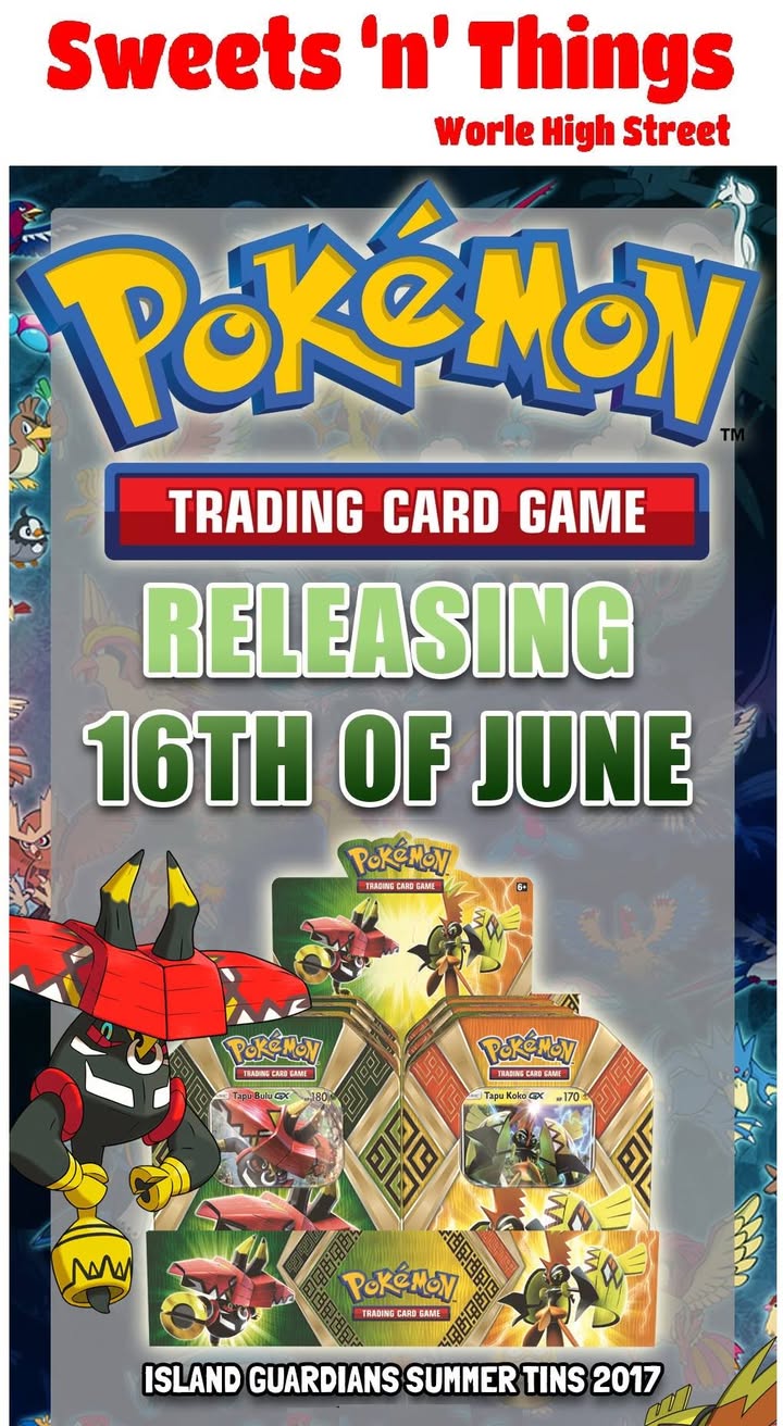 New Pokémon Spring Tin launch in store