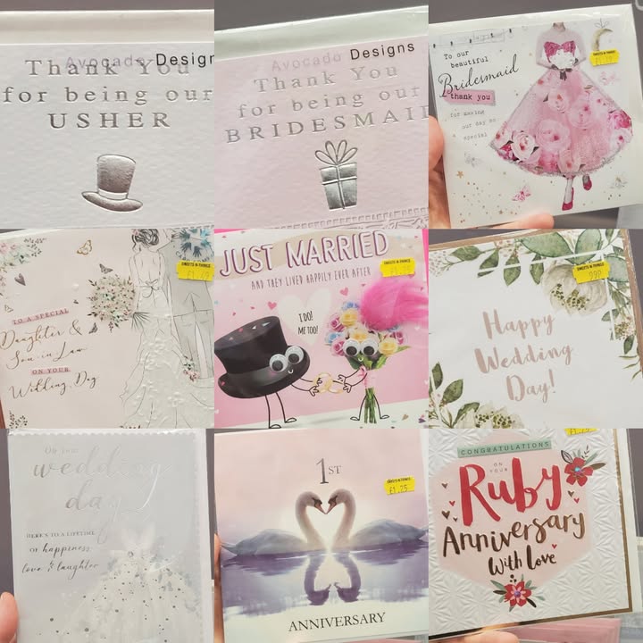 Cards for every celebration, from 59p