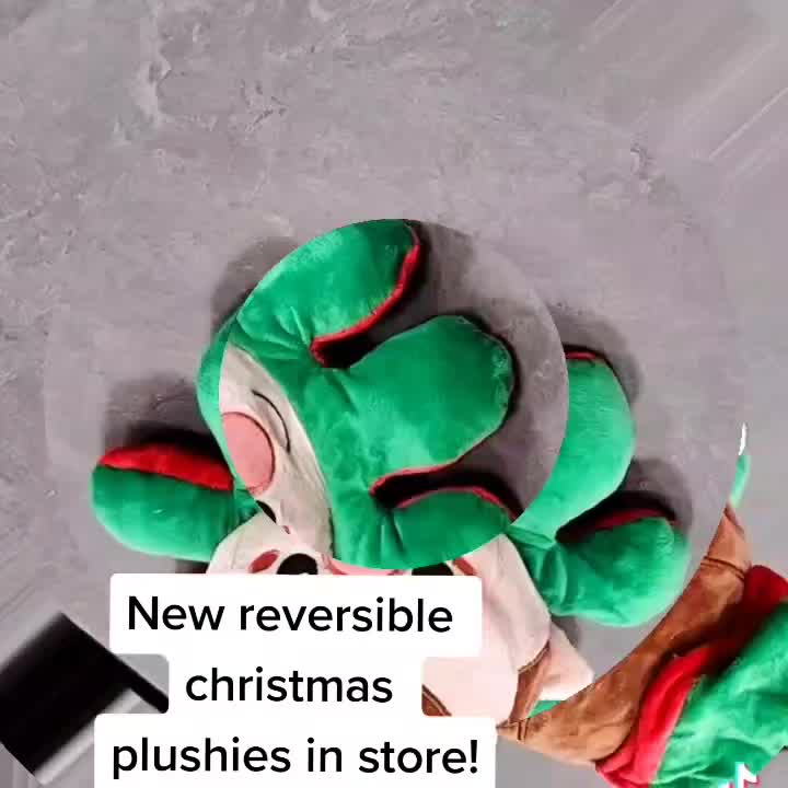 New reversible Christmas plushies in store