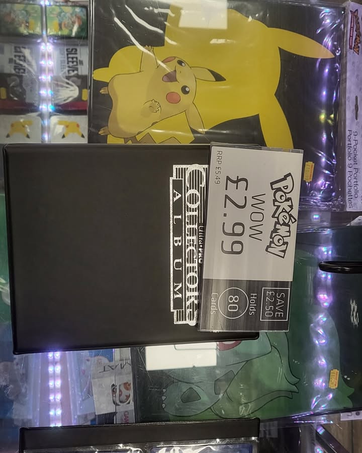 Pokémon card folder — just £2.99 in store