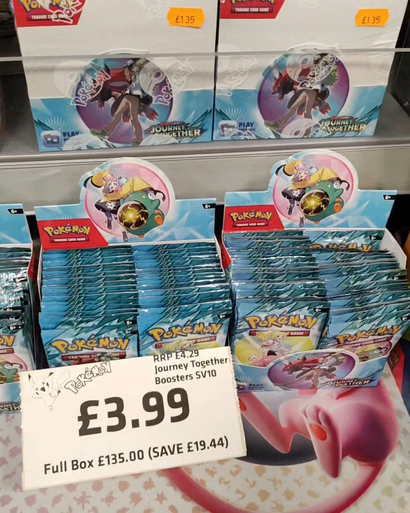 Journey Together Pokémon TCG in store now