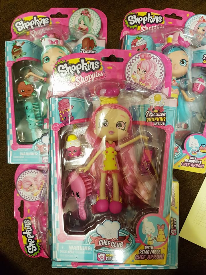 New Shopkins dolls just arrived