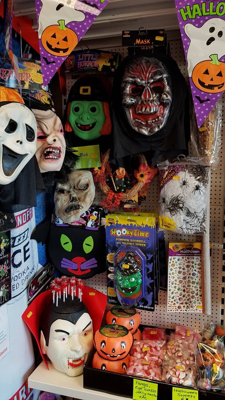 Halloween stock is here at Sweets 'n' Things