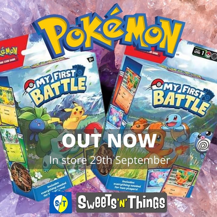 Pokémon My First Battle in store now