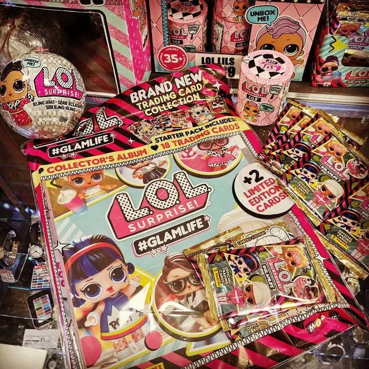 New LOL Glamlife trading cards in stock
