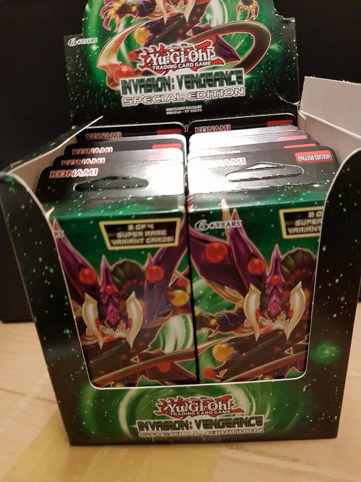 Yu-Gi-Oh! Invasion Vengeance is here