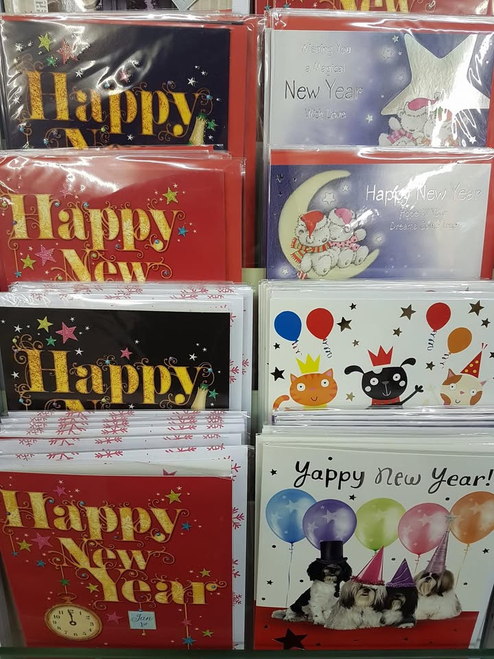 Happy New Year cards are here