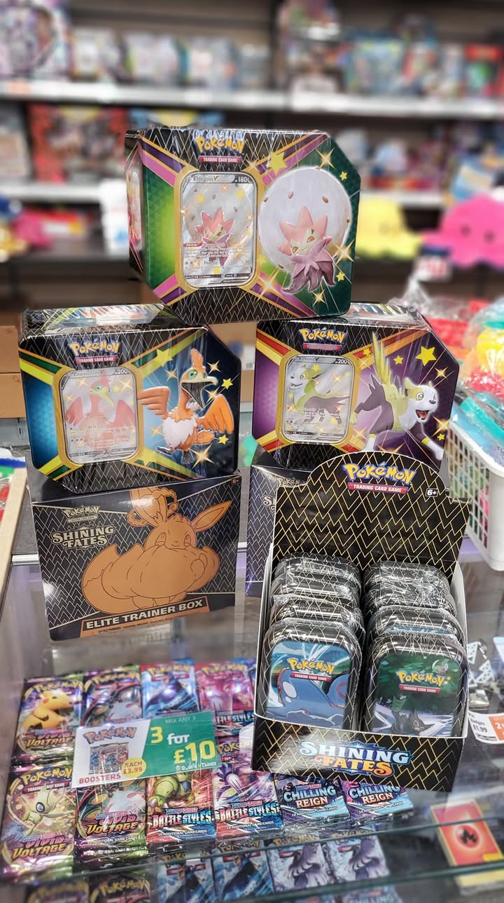 Pokémon Shining Fates is back in stock
