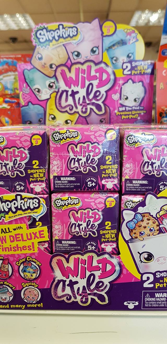 New Shopkins Wild Style sets just arrived