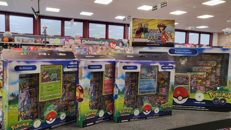 New Pokémon and Yu-Gi-Oh! cards in stock