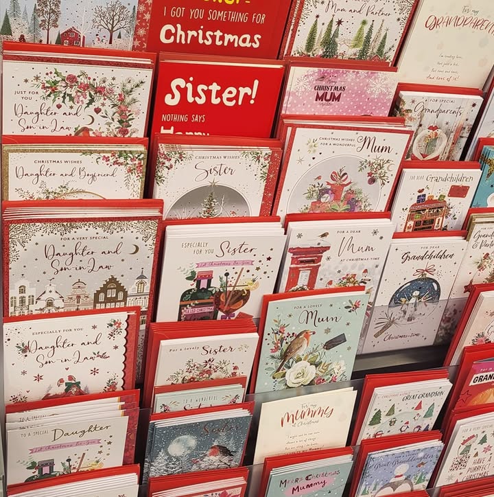 Christmas cards already? Yes, and they're just £1