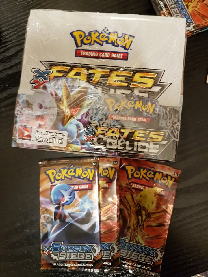 Pokémon booster packs back in stock