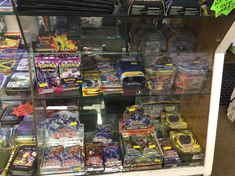 New Pokémon and Yu-Gi-Oh Booster Packs