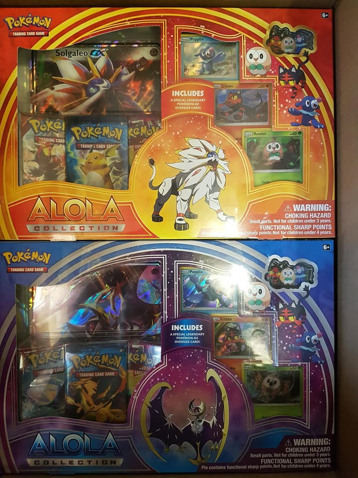 Pokémon Alola Collection sets now in stock