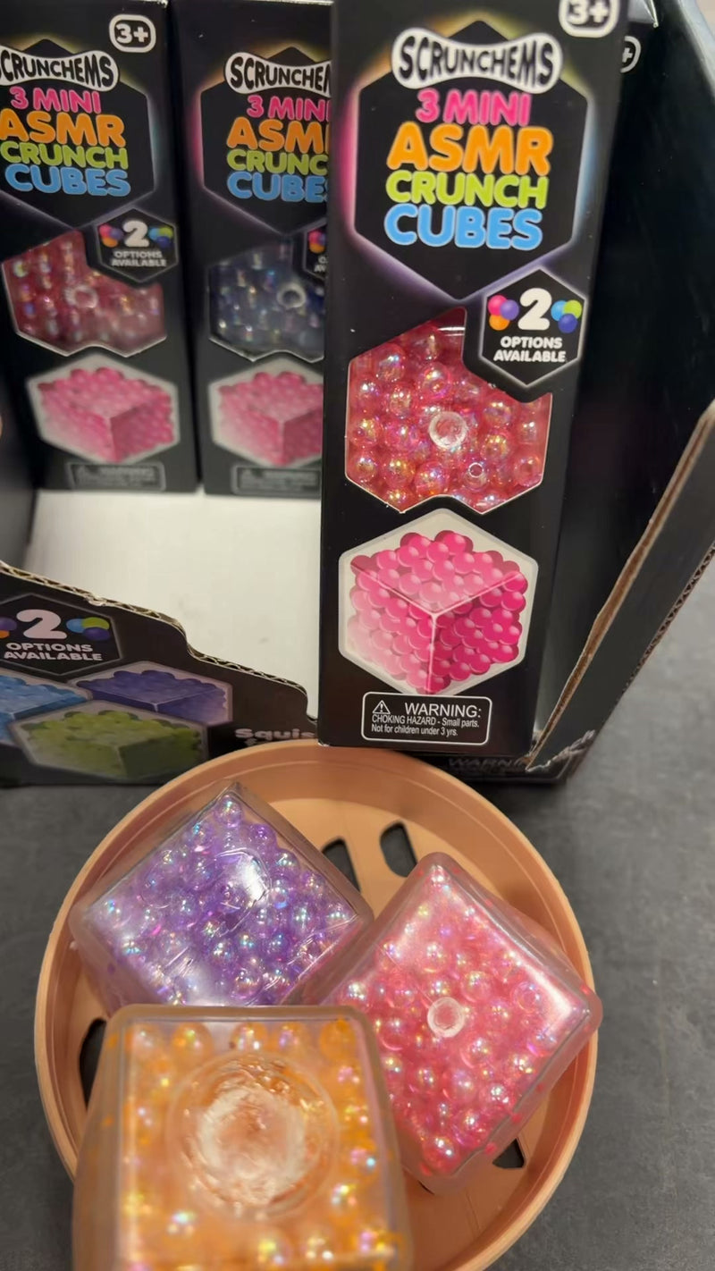 Scrunchems ASMR Crunch Cubes are here