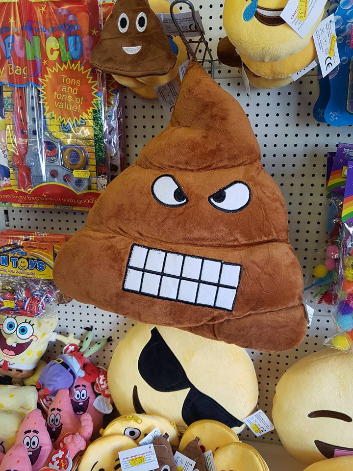 Even an angry poo—now in store!