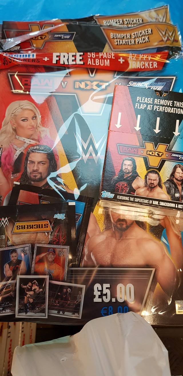 Brand new wrestling stickers just arrived