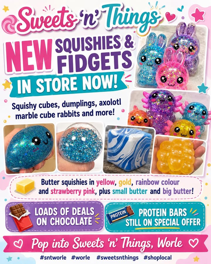 Squishy heaven just arrived at Sweets 'n' Things