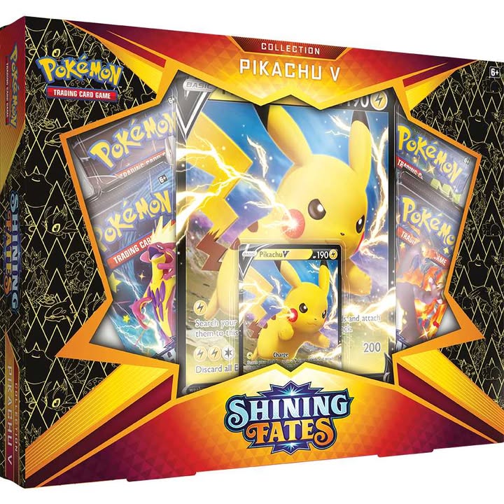 Pokémon Shining Fates Pikachu V back in stock