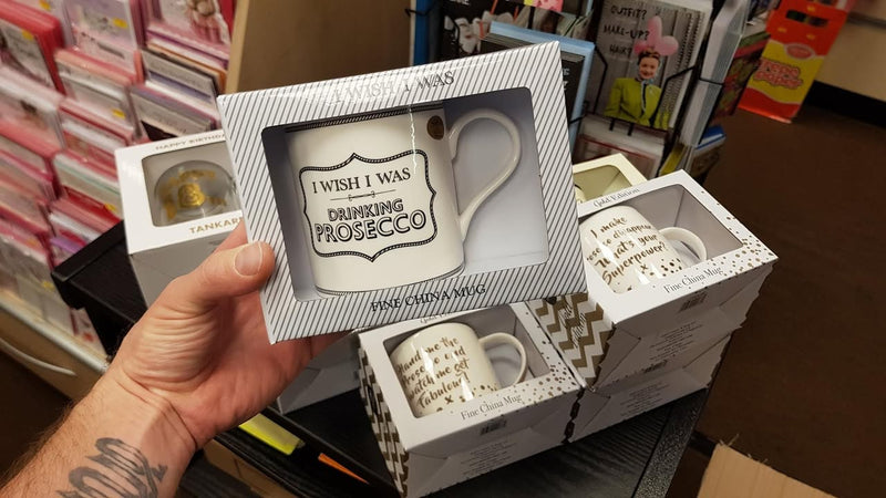 Funny mugs and glasses with a sense of humour