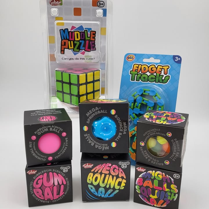 New fidget toys and advent from Tobar