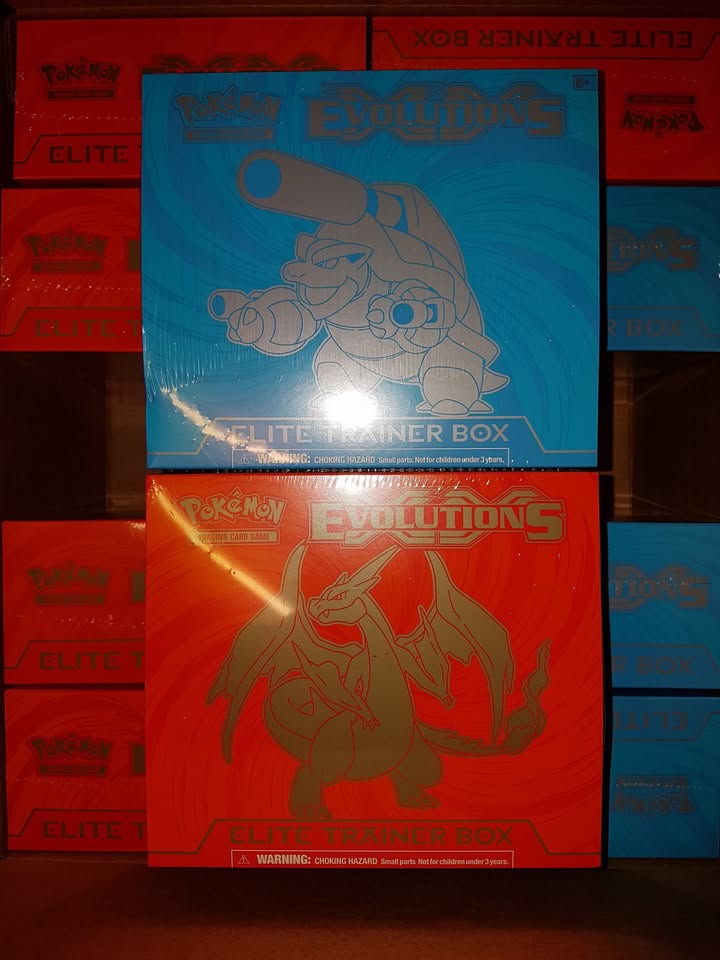 Pokémon Evolutions Elite Trainer Kits in stock