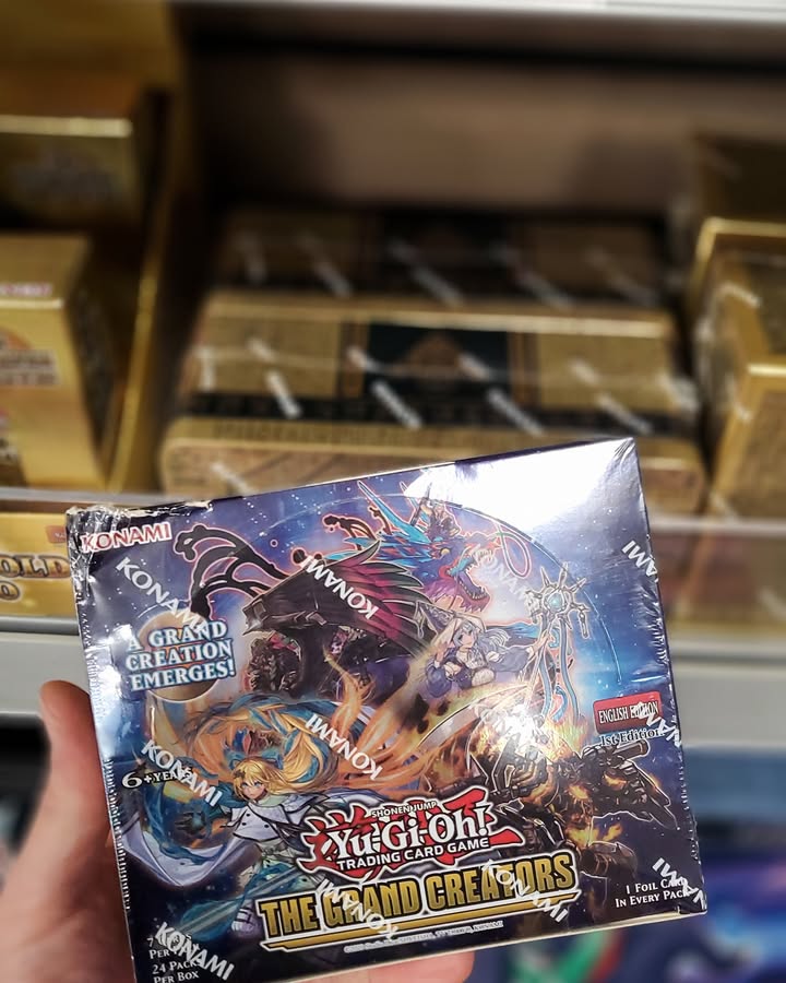 Yu-Gi-Oh! The Grand Creators now in stock