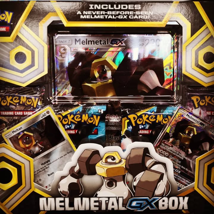 Brand new Melmetal GX box in stock