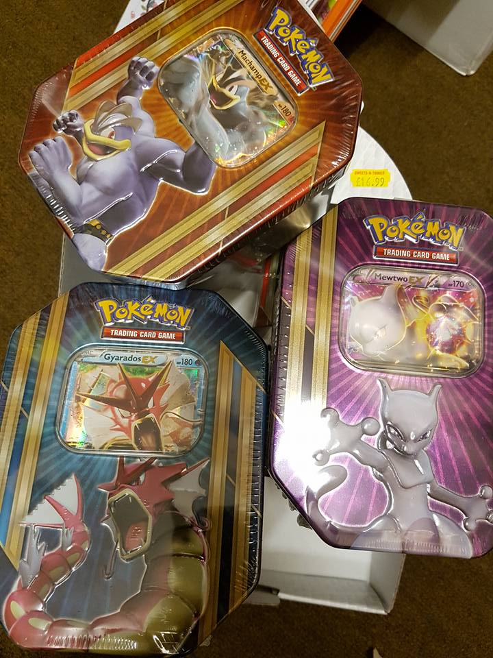 Pokémon-EX Champions tins back in stock