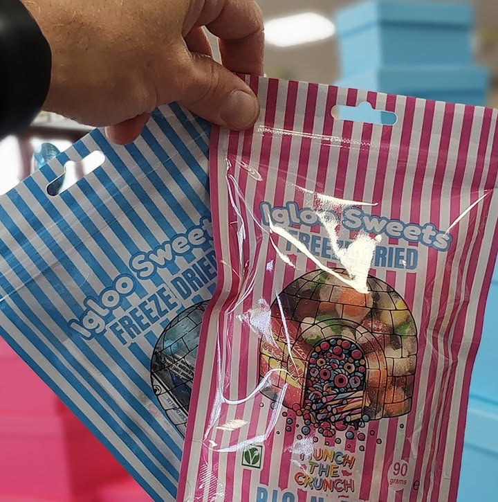 Freeze-dried sweets now in stock
