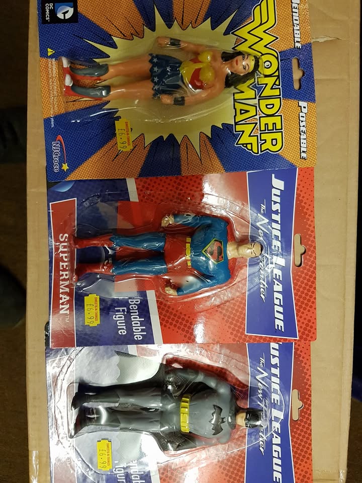 Bendable Figures now in store