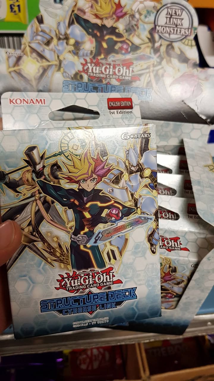 Yu-Gi-Oh Cyberse Link Structure Deck in now