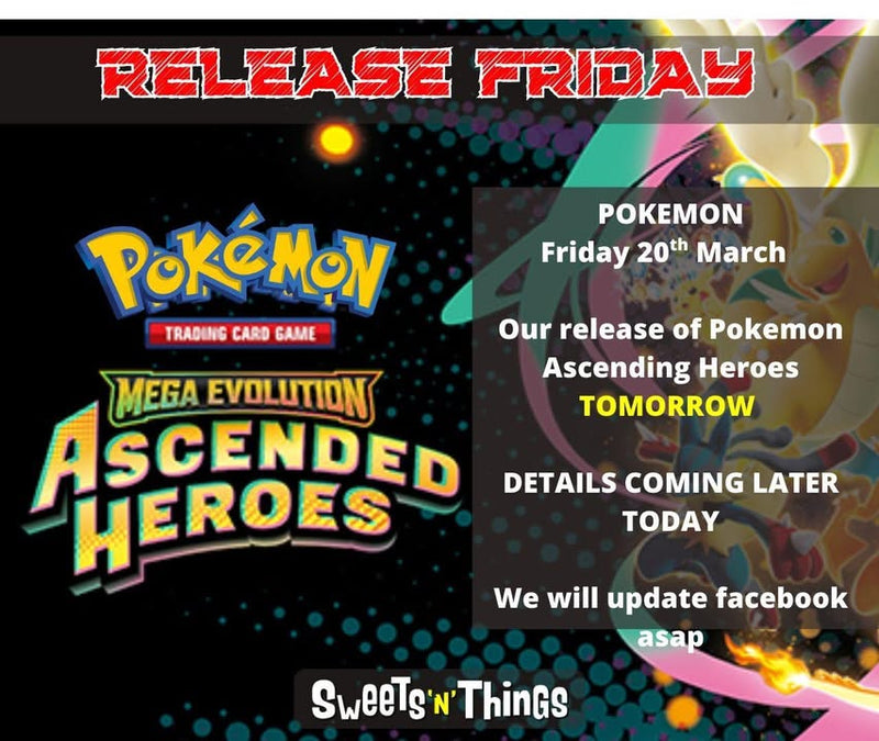 Pokémon Ascending Heroes launches tomorrow