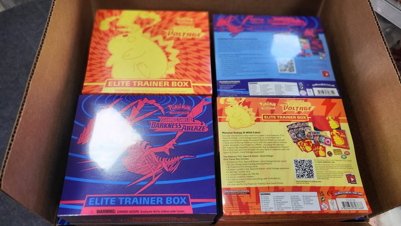 Pokémon Elite Trainer Boxes just arrived