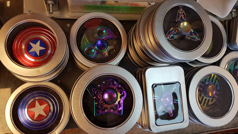 New spinners in stock — mostly £4.99