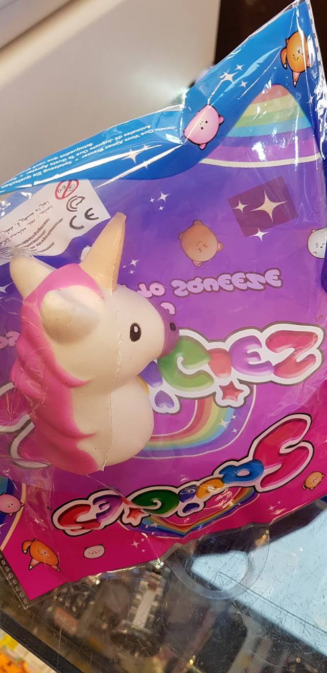 Unicorn squishies have arrived