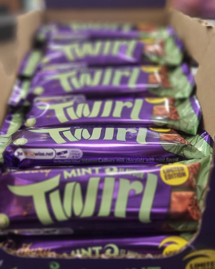 Mint Twirl is back in stock