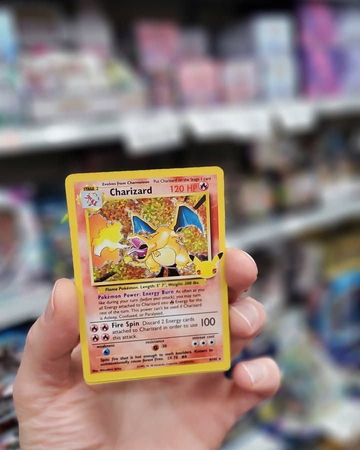 A Celebrations Charizard Holo Found Its Home