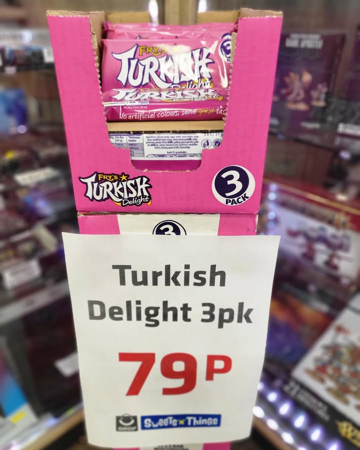 Fry's Turkish Delight 3-pack, just 79p