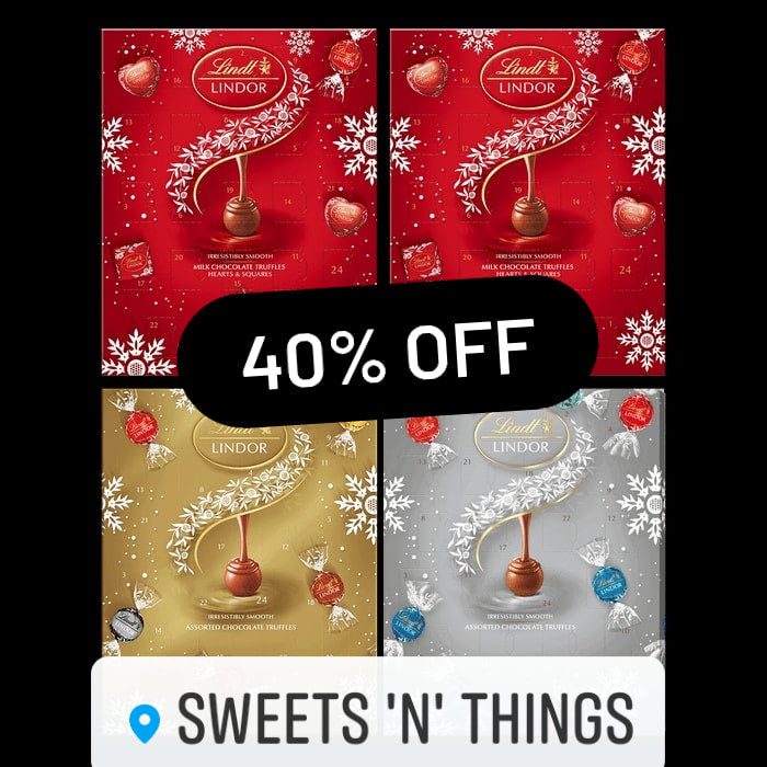 Lindt Lindor Advent Calendars – Now In Stock