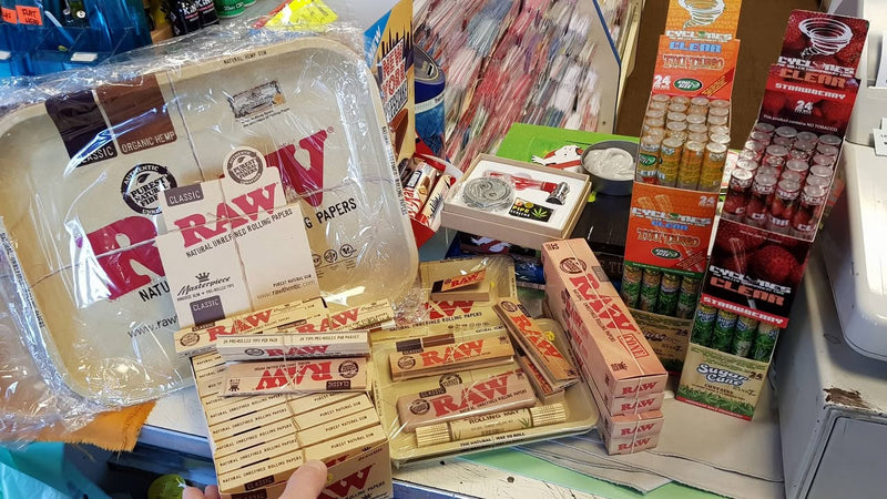 Smoking supplies and rolling papers now in stock