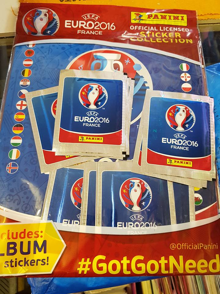 Euro 2016 stickers just arrived
