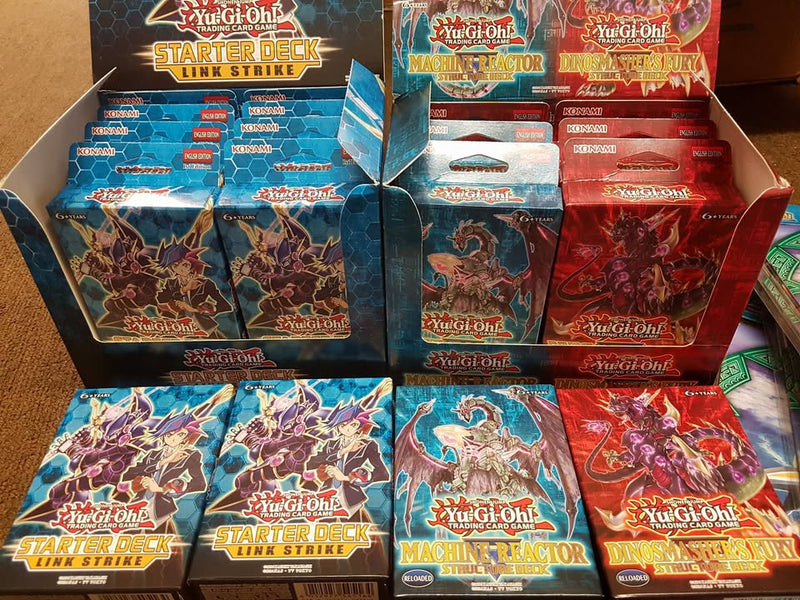 Yu-Gi-Oh and Pokémon stock in now