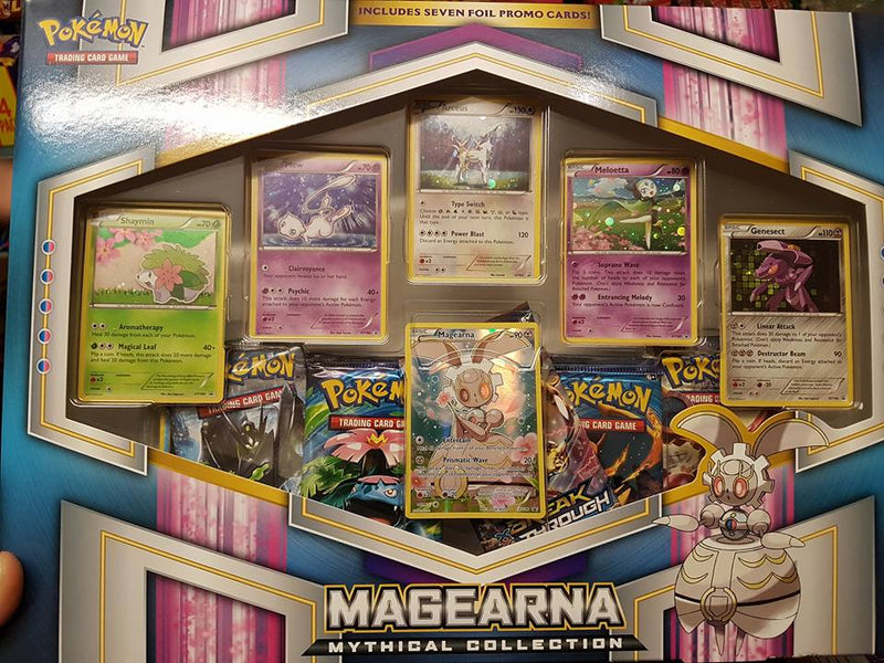 New Pokémon stock: Magearna and Volcanion in
